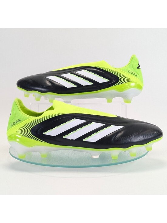 Adidas Copa Pure 3 Elite Laceless FG Cleats Black Green JH6302 Men\'s Size 12.5 main image 8